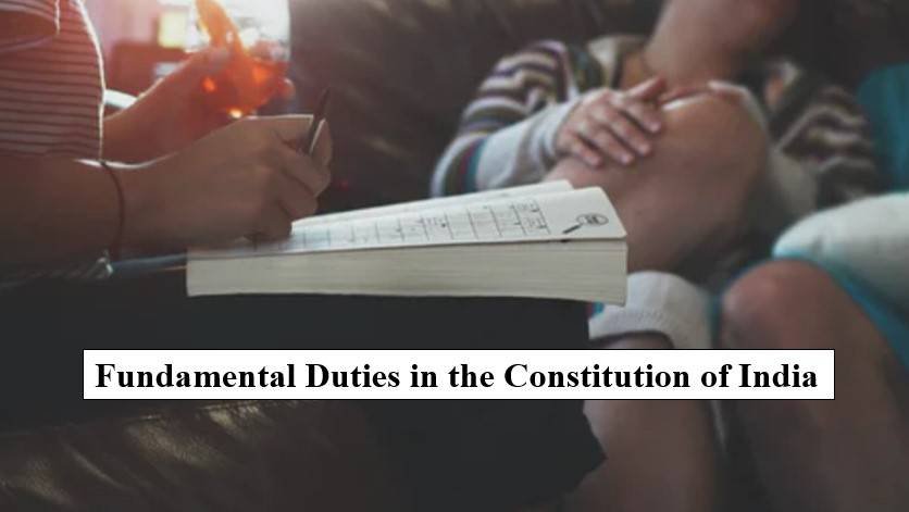 Fundamental Duties in the Constitution of India