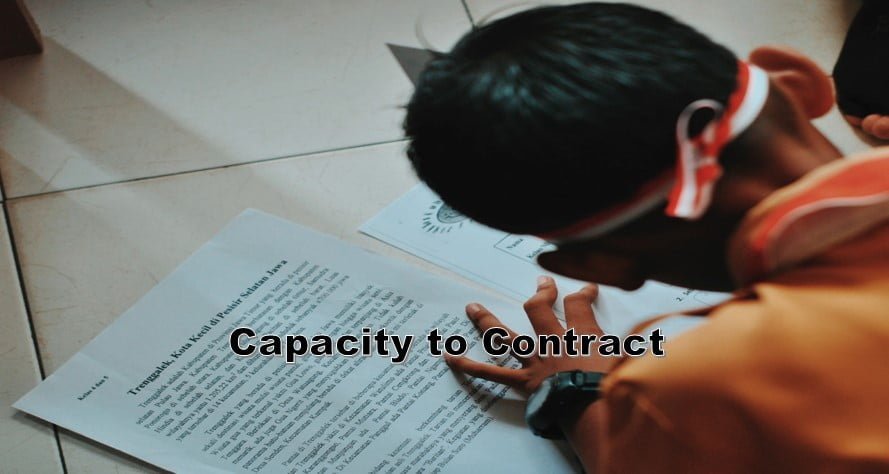 Capacity to Contract- Section 11 of Indian Contract Act