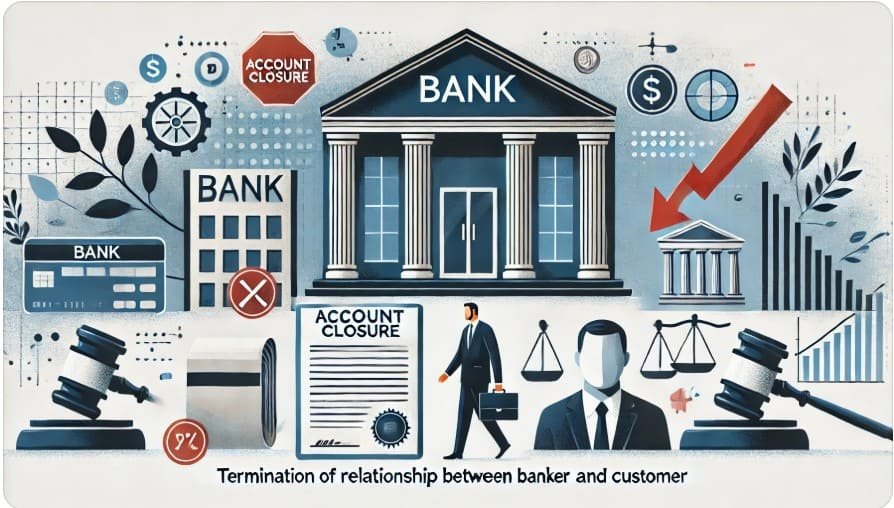 Termination of Relationship between the Banker and the Customer