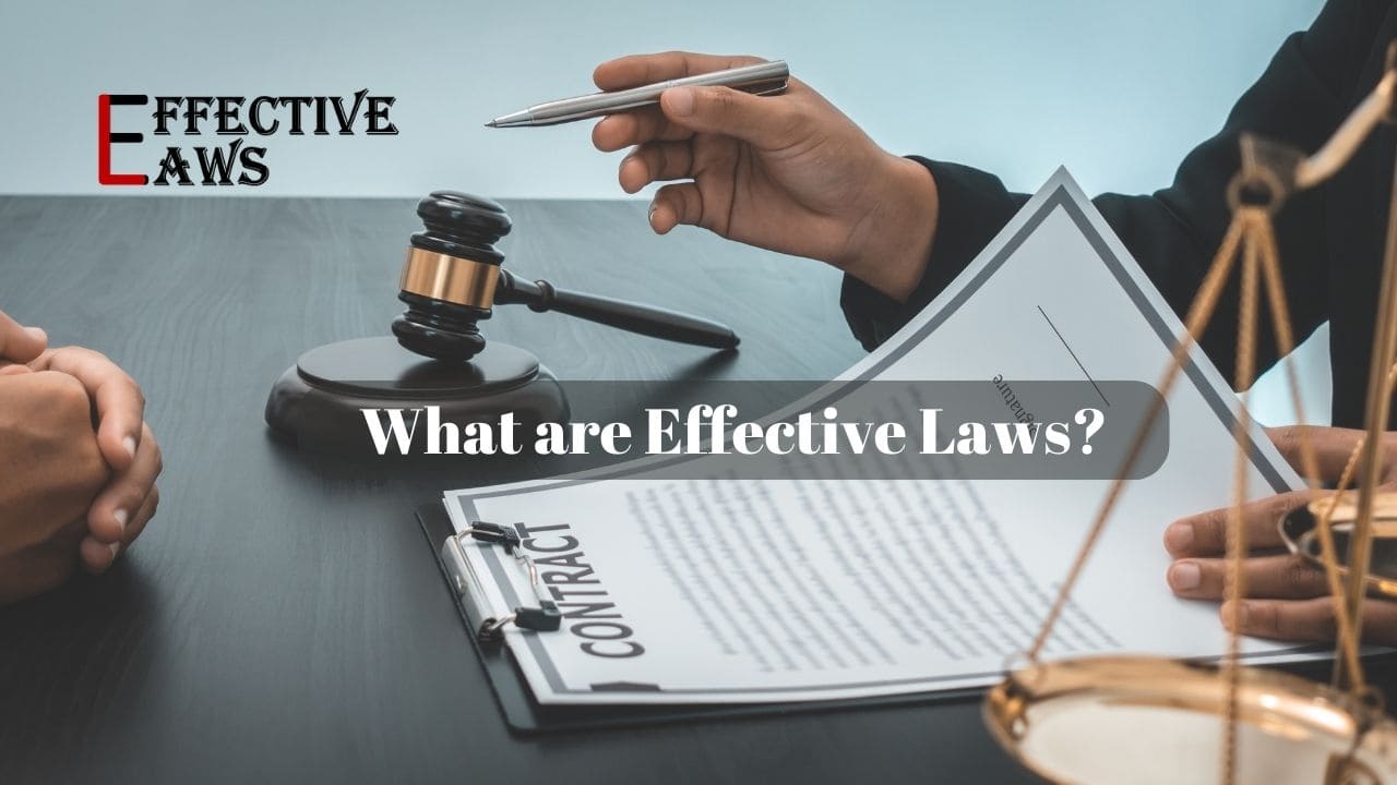 What are Effective Laws