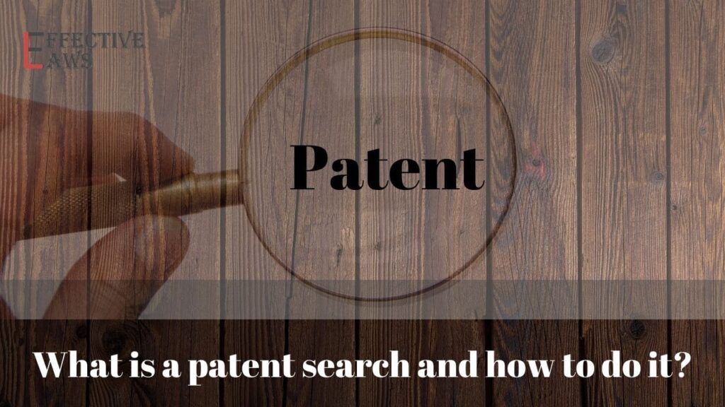 What is a patent search and how to do it