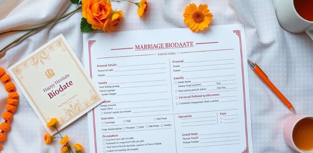 Biodata for Marriage