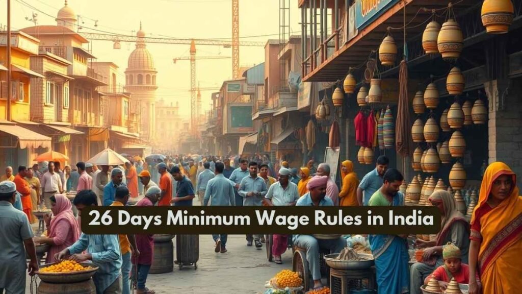 26 Days Minimum Wage Rules in India