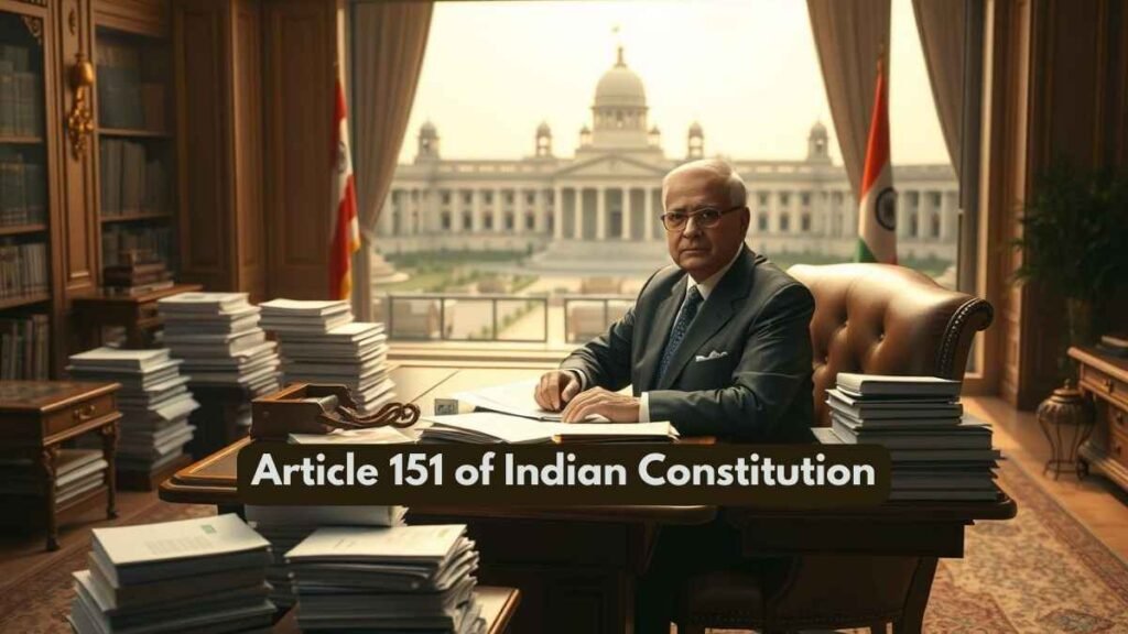 Article 151 of Indian Constitution