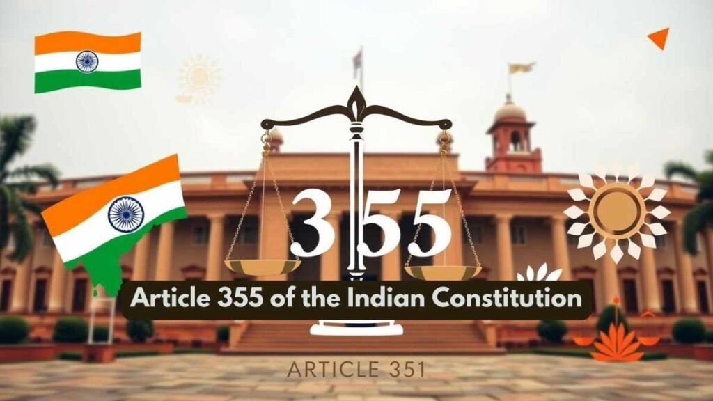 Article 355 of the Indian Constitution