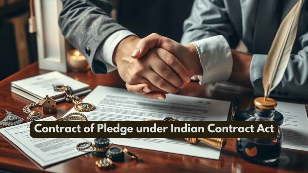 Contract of Pledge under Indian Contract Act