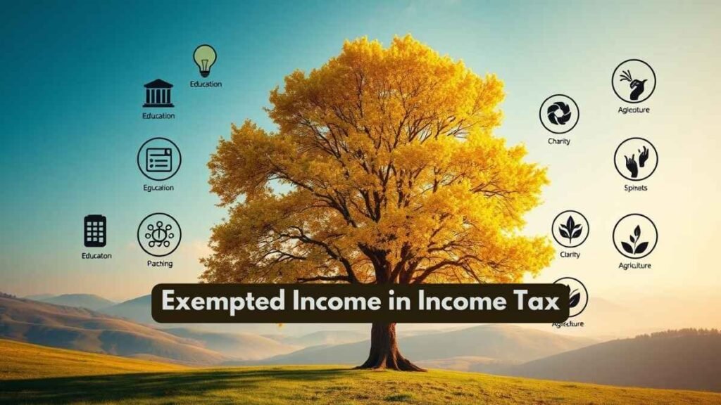Exempted Income in Income Tax