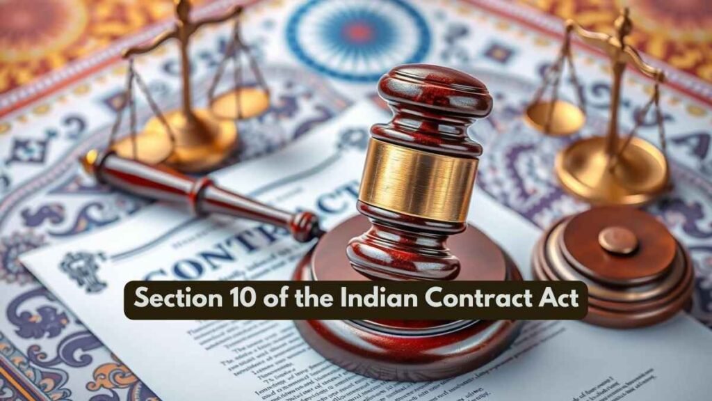 Section 10 of the Indian Contract Act