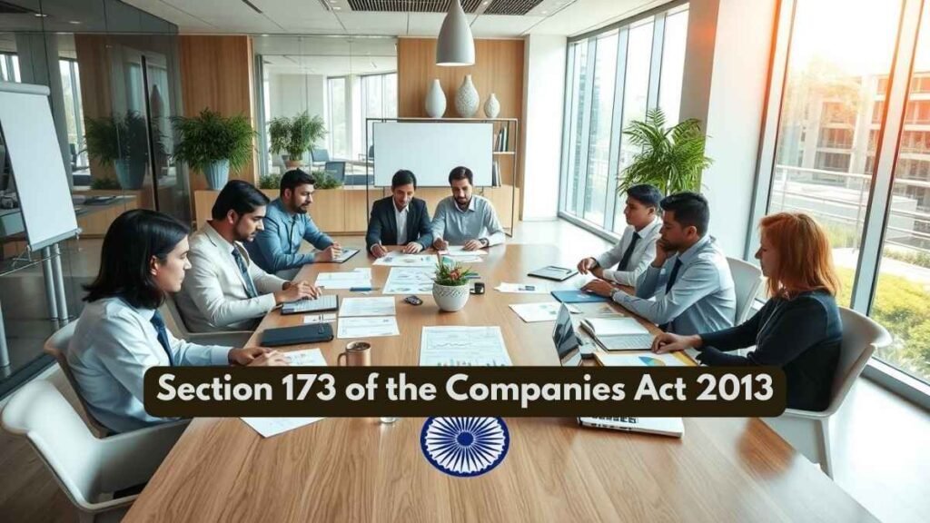 Section 173 of the Companies Act 2013