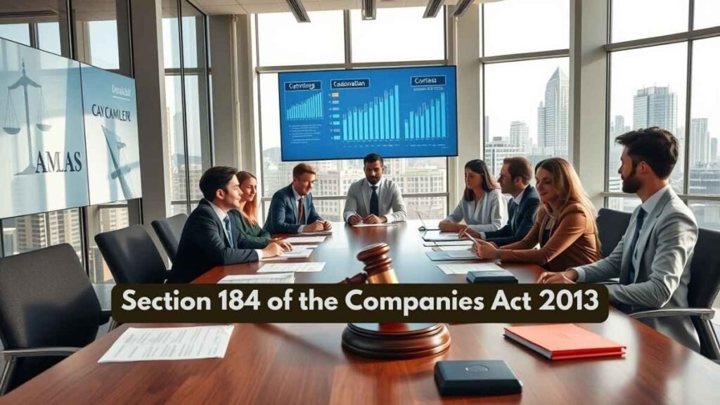 Section 184 of the Companies Act 2013