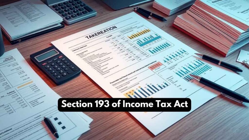 Section 193 of Income Tax Act