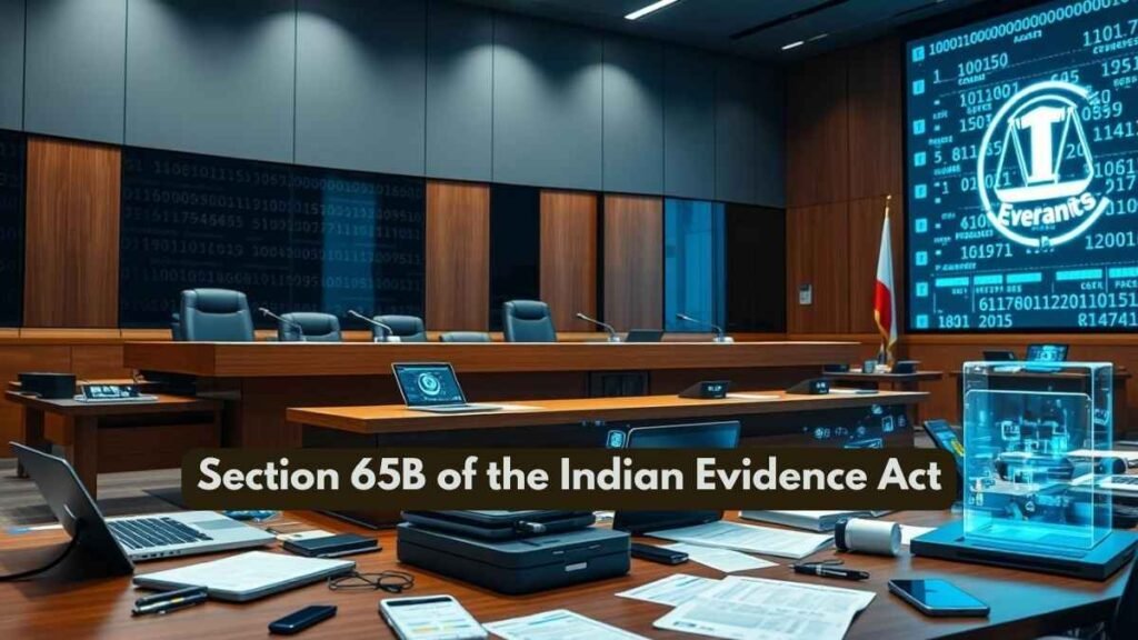 Section 65B of the Indian Evidence Act