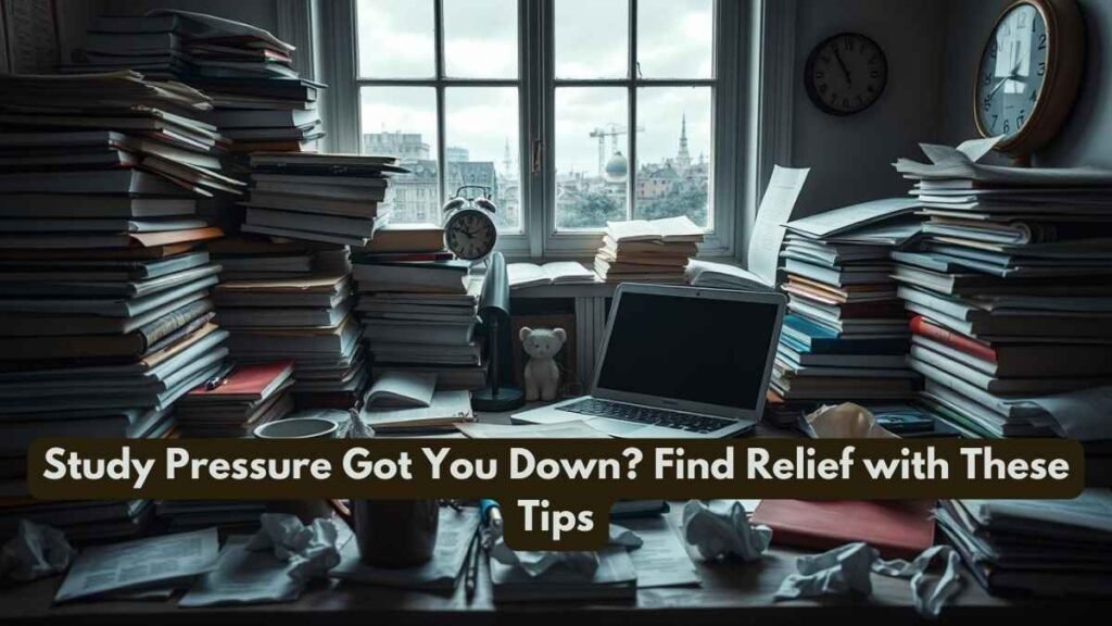 Study Pressure Got You Down Find Relief with These Tips