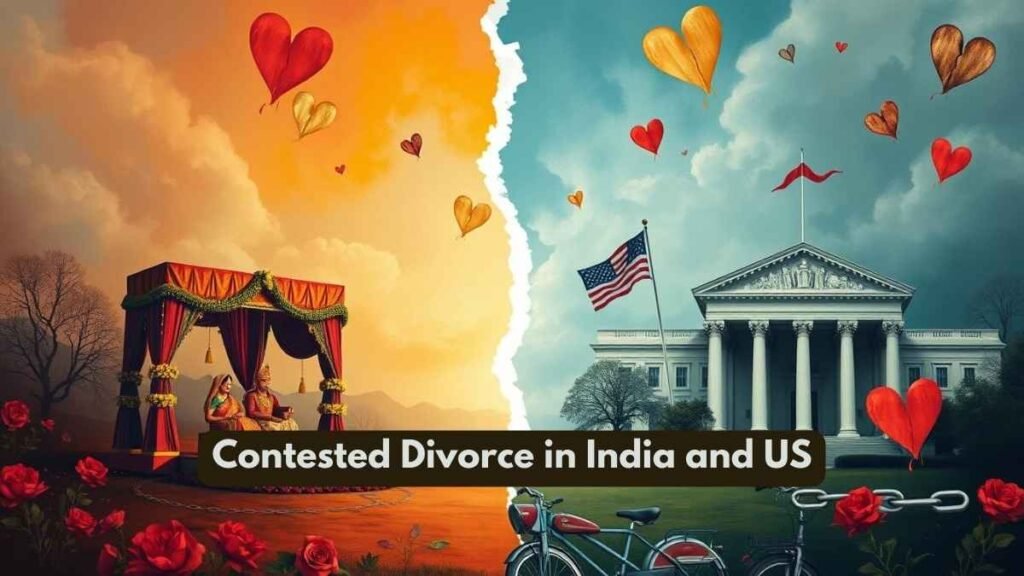 Contested Divorce in India and US