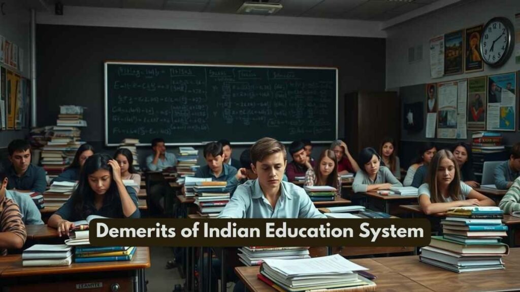 Demerits of Indian Education System
