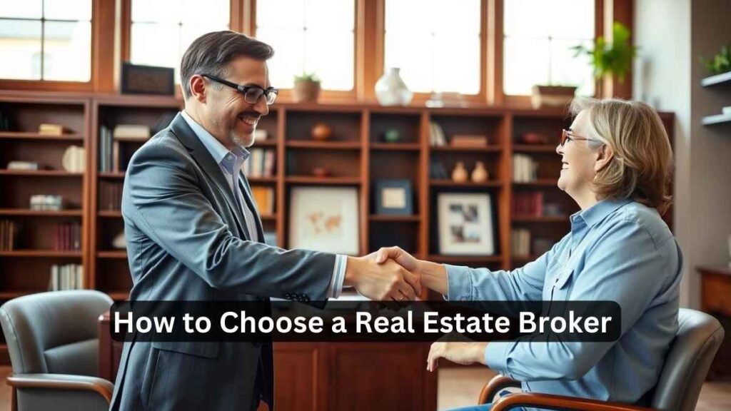 How to Choose a Real Estate Broker