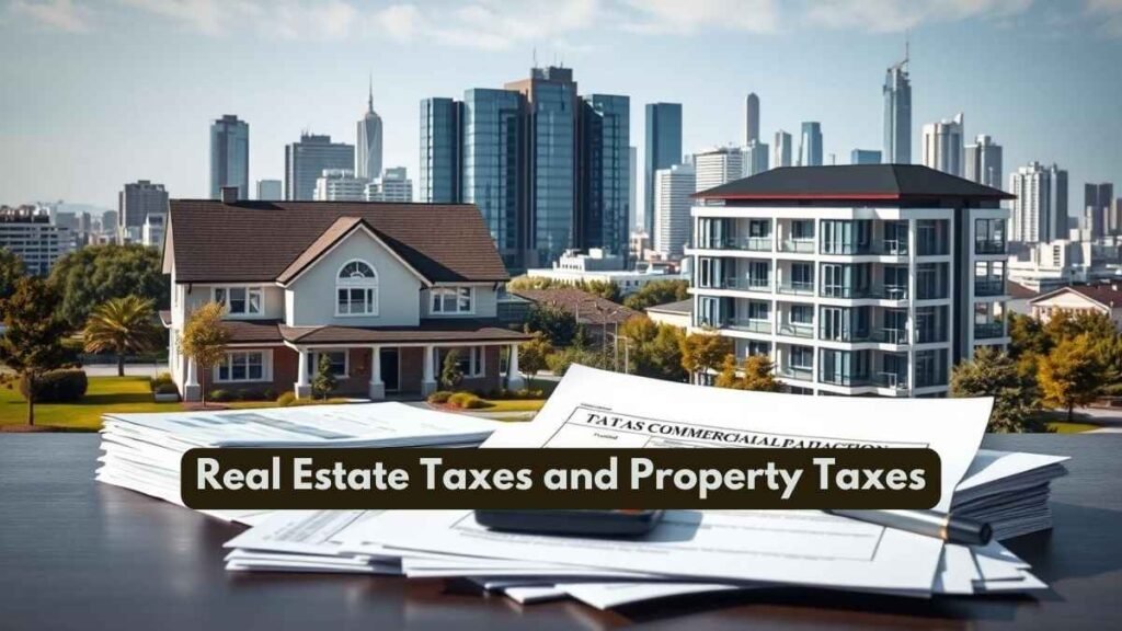 Real Estate Taxes and Property Taxes