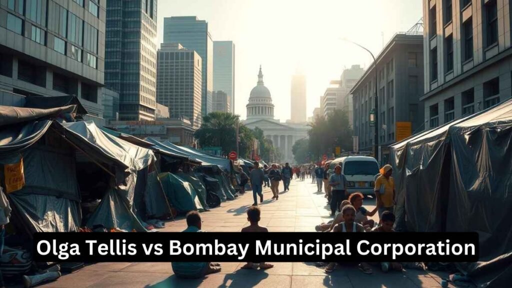 Olga Tellis vs Bombay Municipal Corporation